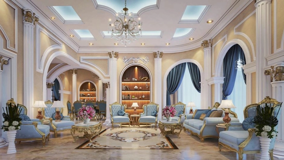 Classic interior decoration