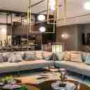 The interior decoration of Haq Bin in Korde city